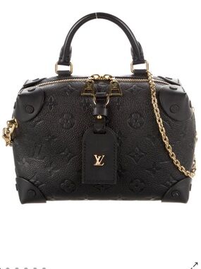 Louis Vuitton Petite Malle Souple  Monogram Empreinte Leather shoulder bag
